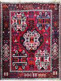 Shiraz (antik), 153x120 cm, Wolle, Iran