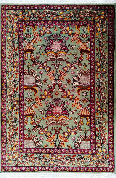 Sarough, 152x99 cm, Wolle, Indien