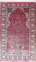 Kashmir Rayon, 164x95 cm, Pflanzenseide, Indien