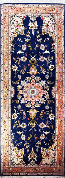 Tabriz, 215x80 cm, Wolle und seide, Iran