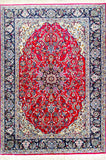 Isfahan, 160x110 cm, Feine wolle und seide, Iran