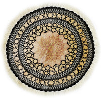 Ghom, 100 cm (priemer), Seide, Iran