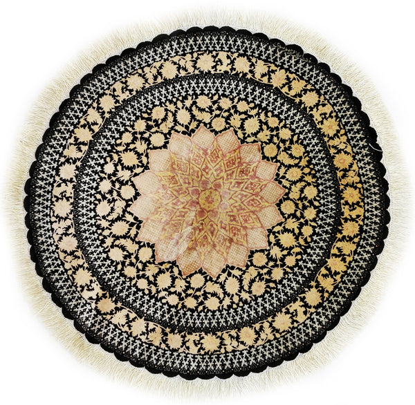 Ghom, 100 cm (priemer), Seide, Iran