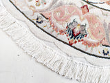 Tabriz 50 raj, 102 cm (priemer), Wolle und seide, Iran