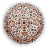 Tabriz 50 raj, 102 cm (priemer), Wolle und seide, Iran