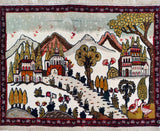 Kashan Souf (1930), 90x68 cm, Wolle, Iran