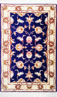 Tabriz 50 raj, 90x60 cm, Wolle und seide, Iran