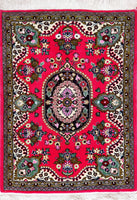 Ghom, 75x59 cm, Feine wolle, Iran