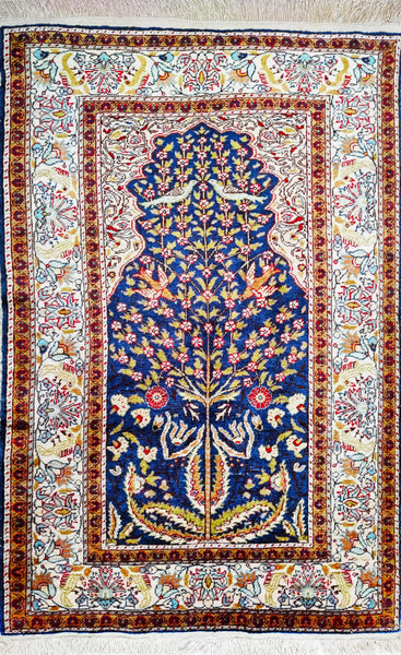 Kaysari, 122x71 cm, Seide, Iran