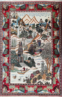 Kashan (1950), 205x140 cm, Wolle, Iran