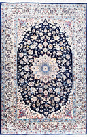 Nain Tudesh 6 La (1970), 180x115 cm, Wolle und seide, Iran