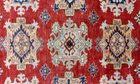 Kazak, 219x174 cm, Wolle, Pakistan - Orientteppiche Zarif