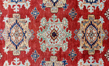 Kazak, 219x174 cm, Wolle, Pakistan - Orientteppiche Zarif