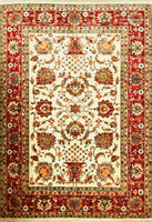 Aryana, 240x172 cm, Wolle, Pakistan - Orientteppiche Zarif