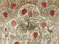 Ghom (1970), 193x128 cm, Seide, Iran