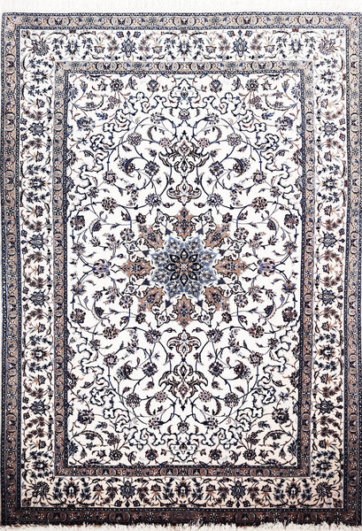 Nain 6 La, 235x155 cm, Wolle und seide, Iran