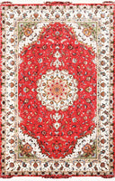 Tabriz 50 Raj, 308x200 cm, Wolle und seide, Iran