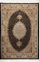 Tabriz 50 Raj, 146x100 cm, Wolle und seide, Iran