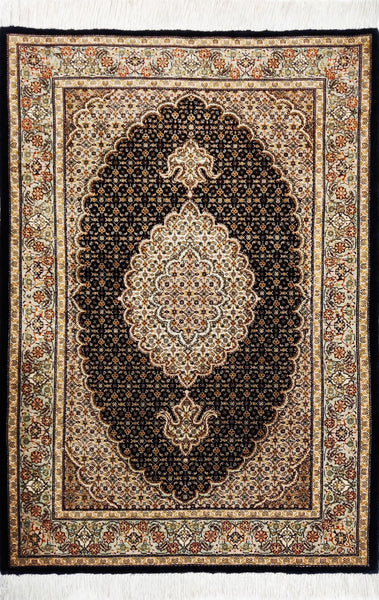 Tabriz 50 Raj, 146x100 cm, Wolle und seide, Iran