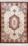Ghom, 83x56 cm, Seide, Iran - Orientteppiche Zarif