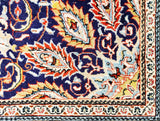 Ghom Kork, 232x137 cm, Feine wolle, Iran - Orientteppiche Zarif