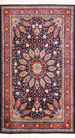 Ghom Kork, 232x137 cm, Feine wolle, Iran - Orientteppiche Zarif