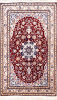 Nain, 257x155 cm, Wolle und seide, Iran - Orientteppiche Zarif
