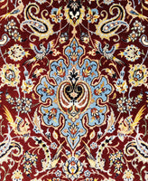 Isfahan Fine, 180x110 cm, Wolle und seide, Iran - Orientteppiche Zarif