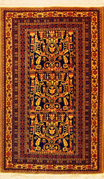 Baluch, 150x94 cm, Wolle, Iran - Orientteppiche Zarif