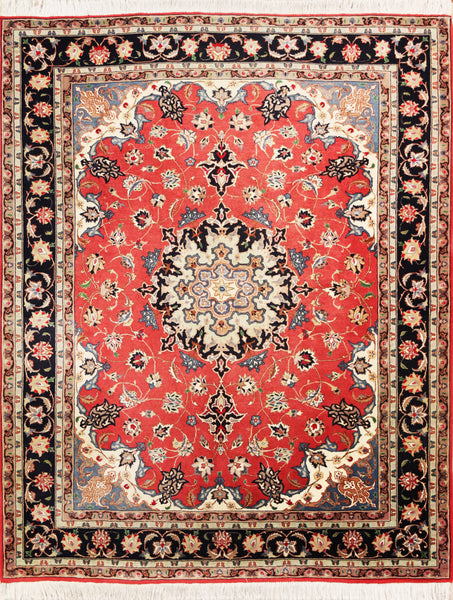 Tabriz, 200x158 cm, Wolle, Iran - Orientteppiche Zarif