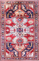 Kazak, 225x150 cm, Wolle, Afghanistan - Orientteppiche Zarif