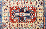 Kazak, 208x151 cm, Wolle, Afghanistan - Orientteppiche Zarif