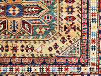 Kazak, 208x151 cm, Wolle, Afghanistan - Orientteppiche Zarif
