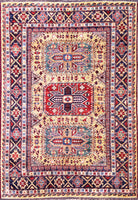 Kazak, 208x151 cm, Wolle, Afghanistan - Orientteppiche Zarif