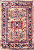 Kazak, 208x151 cm, Wolle, Afghanistan - Orientteppiche Zarif